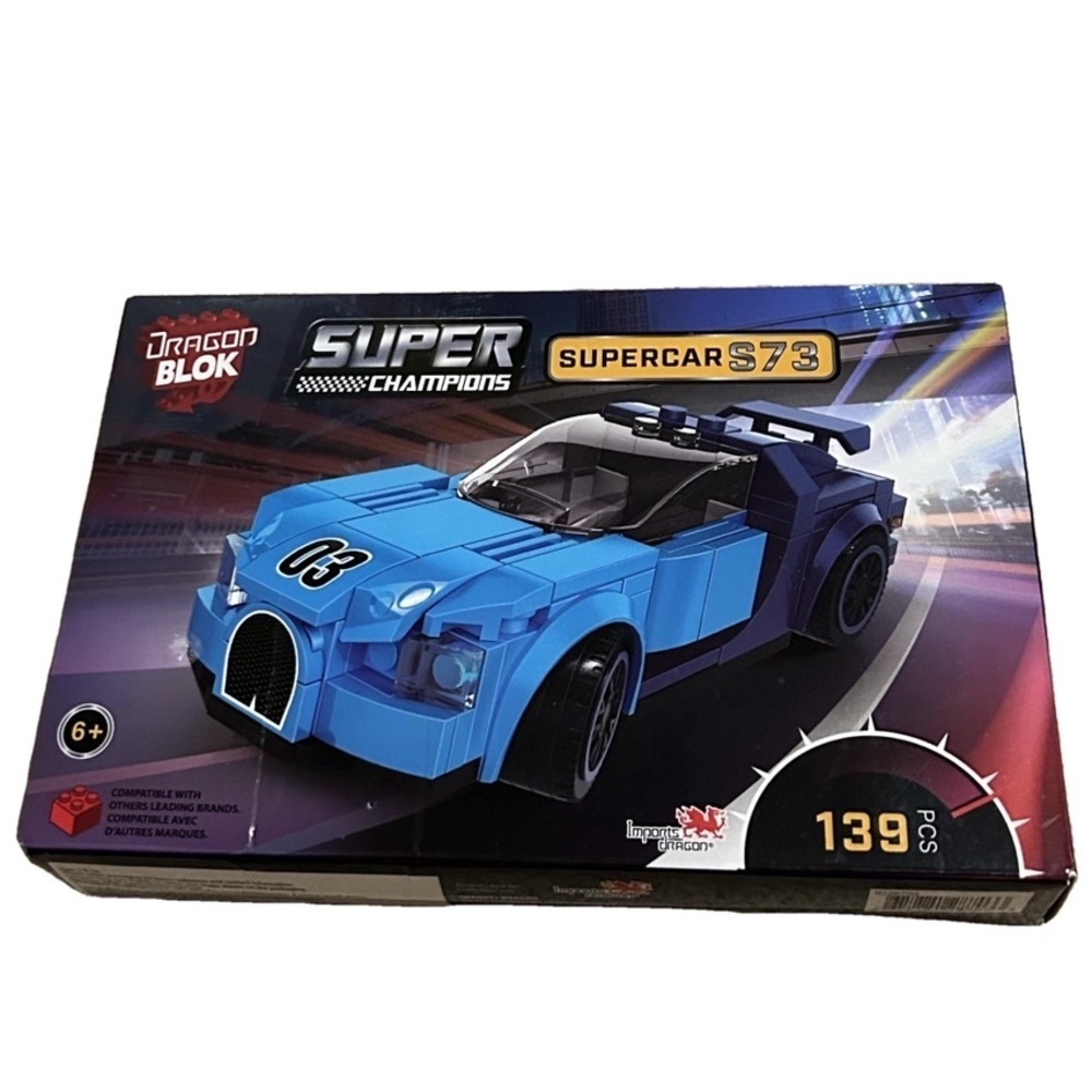New Blue Dragon Blok Super Champions Supercar
